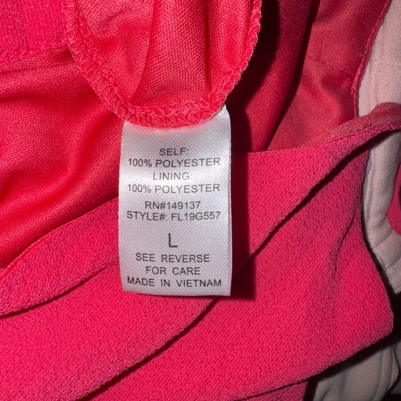 FAVLUX Vibrant Pink Jumpsuit. Size L. NWT - Picture 5 of 5